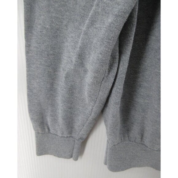 Lacoste Sweater Large Pullover Preppy Crocodile Logo V-Neck Knit * - Picture 3 of 13